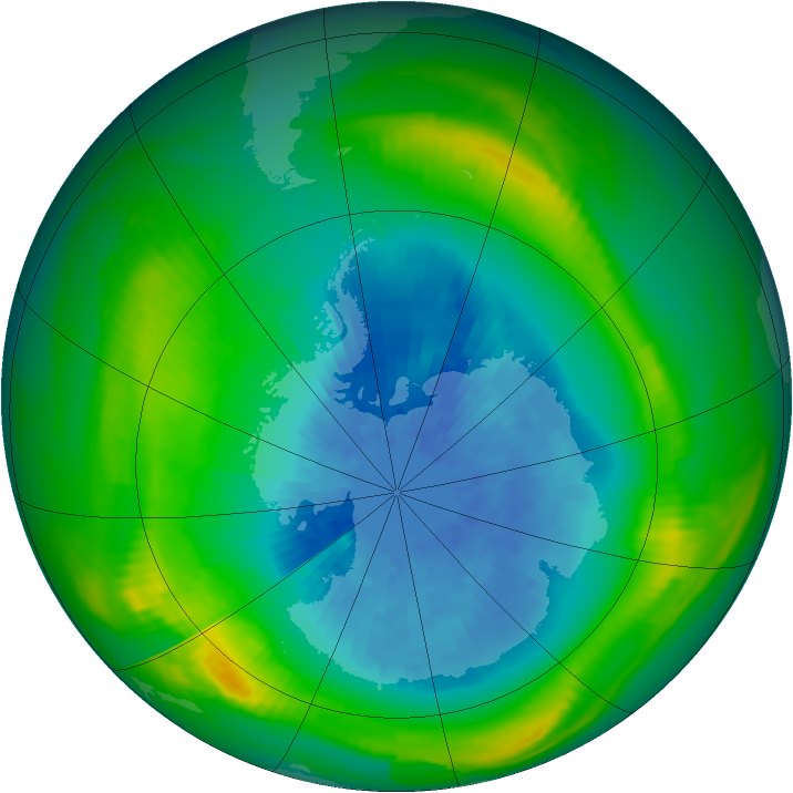 Ozone Map 1980-09-23